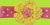 Pink Polka Dot Hair Clip with Yellow Crochet Flower