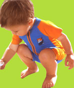 le top Ship Ahoy! Whale Surfsuit with Zipper and Embroidery