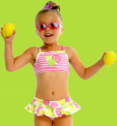 letop Pink Lemonade Citrus 2 piece Tankini