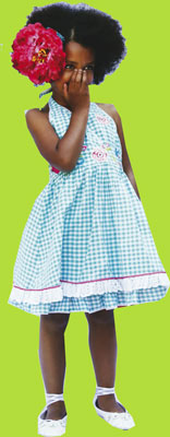 mim-pi In The Secret Garden Gingham Halter Dress
