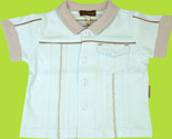 rabbit moon starship blue button front shirt