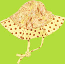 Soleil Floral Sunhat w/Ties 