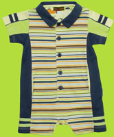 Submarine Stripe Romper 