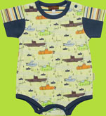 Submarine Print Bodysuit 
