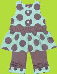 Dot "Big Dots" French Terry Jumper 