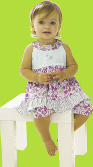 Sleeveless Dress w/Seafoam Bodice 
