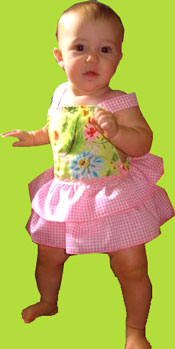 Beary Basics Floral Delight Ruffle Sun Bubble 