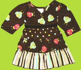 Beary Basics Floral Delight Pattycake Dress 