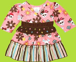 Beary Basics Floral Delight Pattycake Dress 