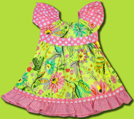 Beary Basics Floral Delight Pattycake Dress 