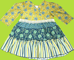 Beary Basics French Country Ruffle Dress 