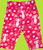 CR Kids Fuchsia Kitties Capri Leggings 