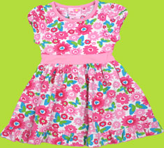 CR Kids Daisy and Butterfly Spring Dress 