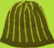 Gavin Green Vertical Stripe Beanie 