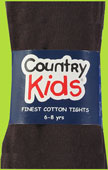 Country Kids Brown Luxury Cotton Warm Winter Tights