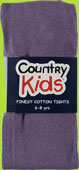 Country Kids Dusky Grape Luxury Cotton Girls Warm Winter Tights 