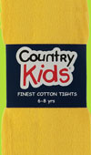 Country Kids Marigold Yellow Luxury Cotton Warm Winter Tights