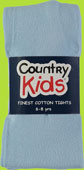 Country Kids Pale Blue Luxury Cotton Warm Winter Tights