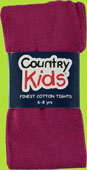 Country Kids Plum Luxury Cotton Girls Warm Winter Tights 