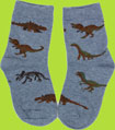 Country Kids Denim Real Dinosaurs Socks
