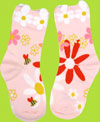 Country Kids Pink 3-D Daisy Socks 