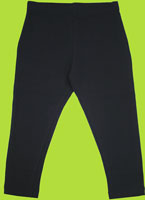 Country Kids Black Cotton Leggings