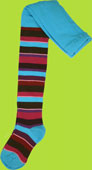Country Kids Turquoise Big Color Tights