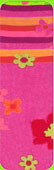 Country Kids Hot Pink Graphic Flower Tights