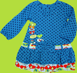 deux par deux Fairies Believer Printed Jersey Dress 