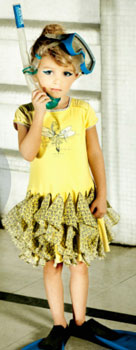 deux par deux it was a fairy yellow dress