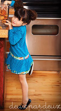 deux par deux Fairies Believer Printed Jersey Dress 