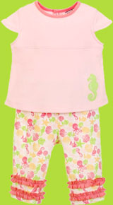 Hartstrings Pant Set w/Sea Animals from 