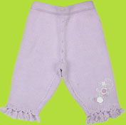 hartstrings lavender baby pant with embroideries