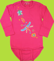 Me Too Beetroot Purple Ket Baby Long Sleeve Bodysuit