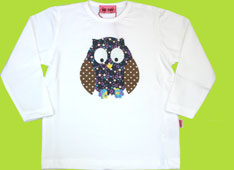 Me Too Snow White Allista Girls Long Sleeve Top