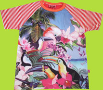 Me Too Funky Penny Short Sleeve Top 