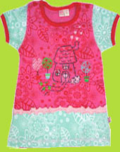 Me Too Pinky Sakso Baby Short Sleeve Dress and Belle Riber Baby Pants