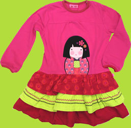 Me Too Tulip Kendra Long Sleeve Dress 