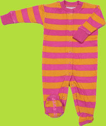 New Jammies Organic Cotton Baby Footie