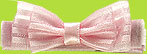 No Slippy Hair Clippy Shayla Pink Organza Mini Baby Bow for Babies and Toddlers