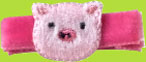 Mila Pink Piglet Mini Hair Clip for Babies and Toddler