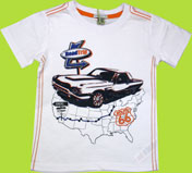 Petit Lem Retro Road Route 66 Toddler Boys T-shirt 