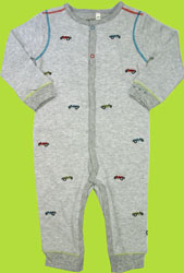 Petit Lem Race Car Playsuit