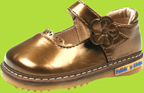 Rainbow Steps Golden Brown Squeaky Shoes