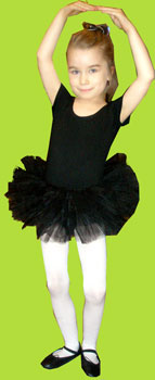 Posh Black Tulle Tutu