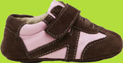 See Kai Run Nancy Brown and Pink Trainer for Babies