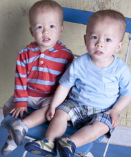 Handsome boy trainer in Two-Toned Gray