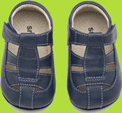 Navy Baby Boys Sandals