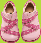 Peggy Pink Ankle Boots