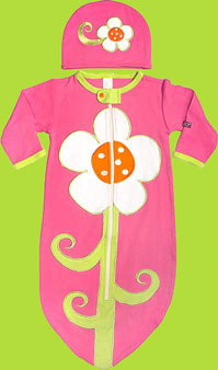 Sozo Big Floral Bunting Bag and Cap Set 